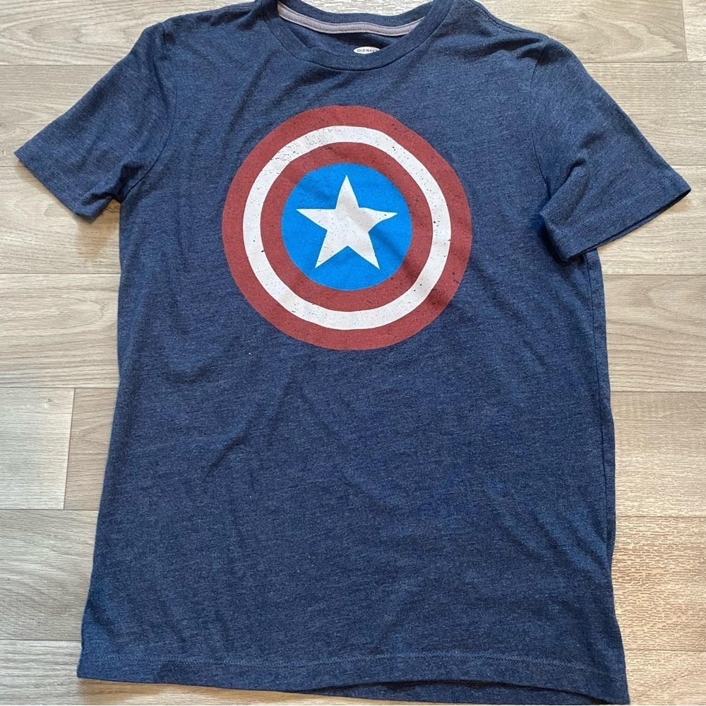 Boy’s Marvel Tee L(10-12) Blue